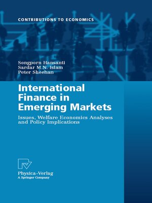 cover image of International Finance in Emerging Markets
